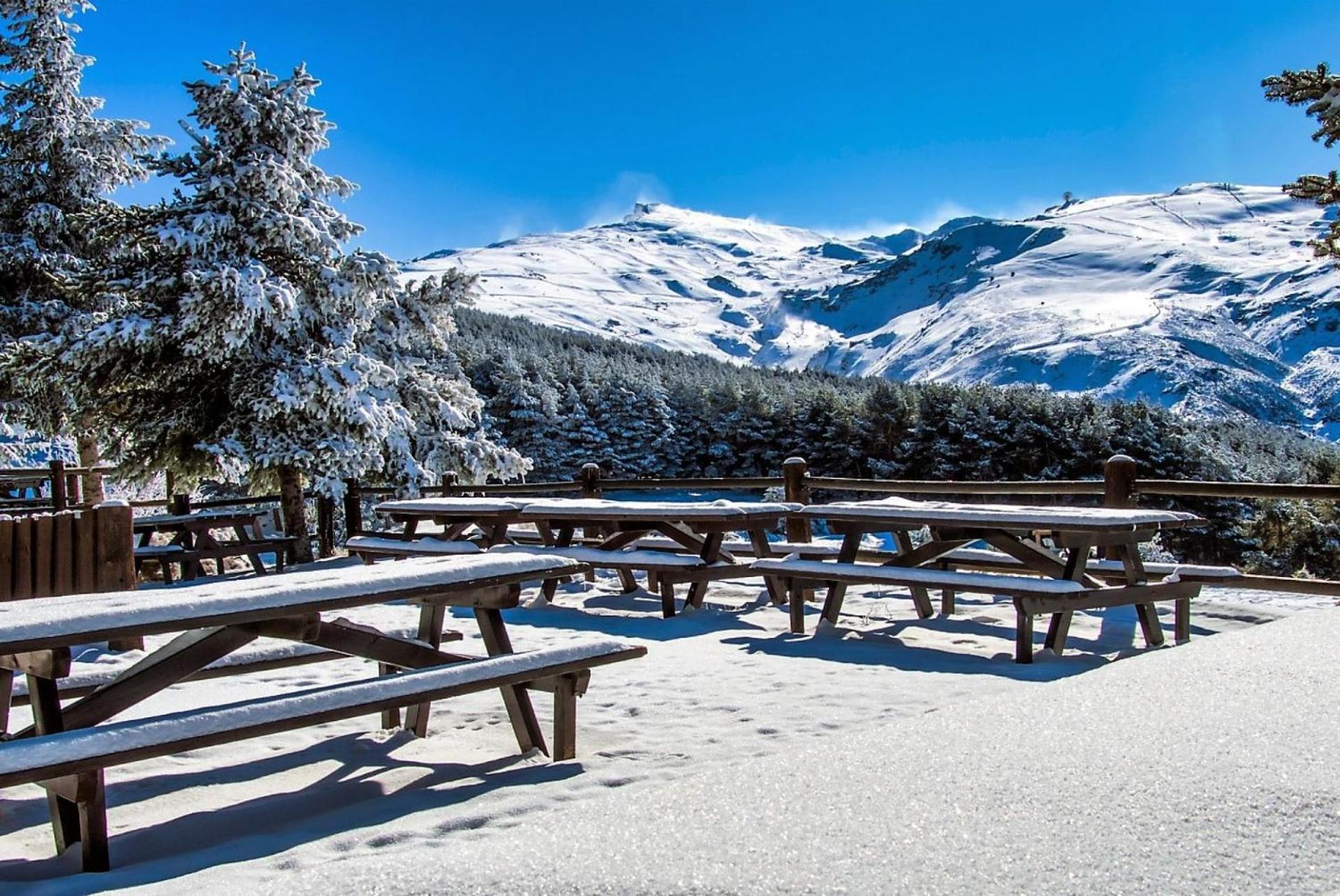 Todosierranevada Zona Baja - Apartamentos De 4 Dormitorios - Junto A Los Telecabinas เซียร์ราเนบาดา ภายนอก รูปภาพ